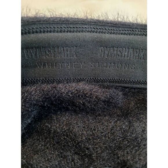 Gymshark Black Eyelash Whitney Simmons  Shorts Size Small - Picture 6 of 8
